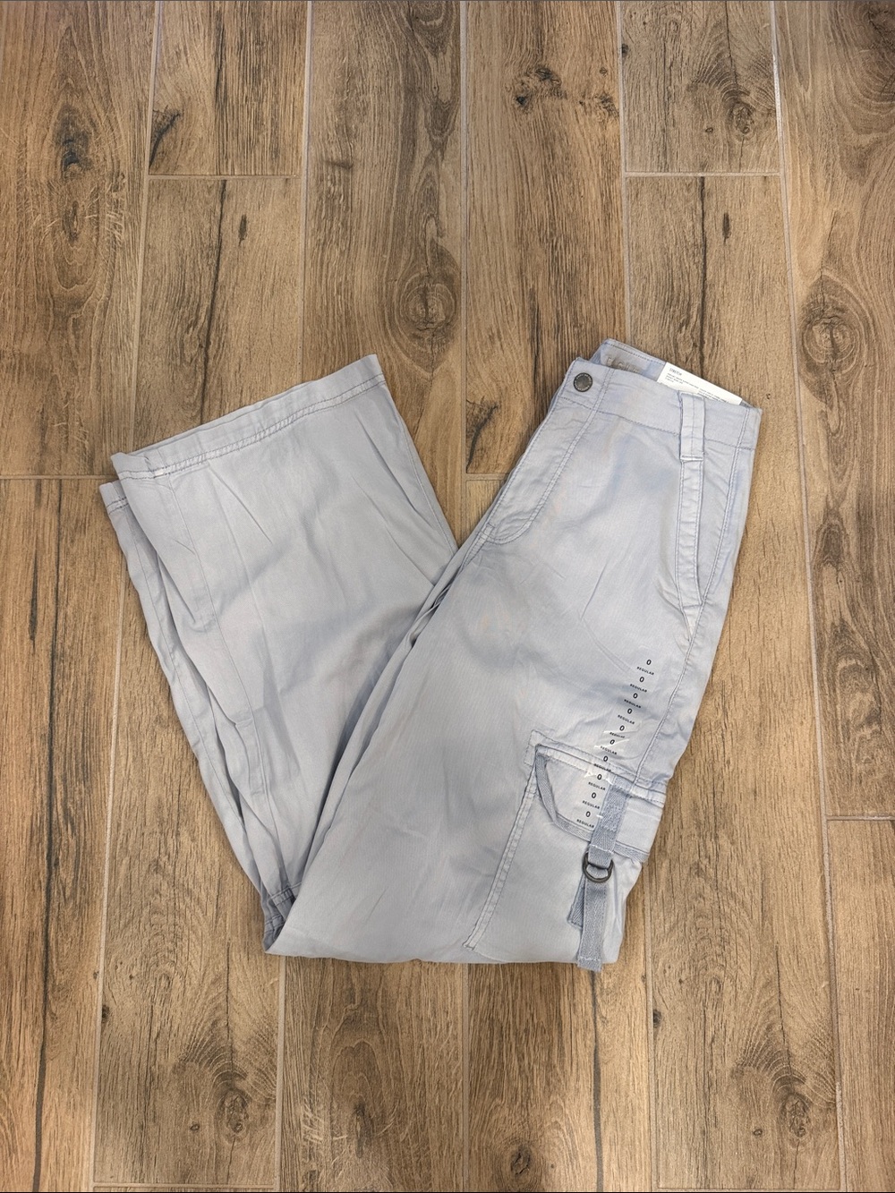 American Eagle Outfitters Pale Blue Stretch Pants